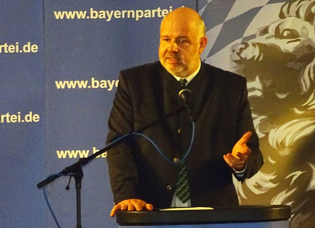 Landesvorsitzender der Bayernpartei: Florian Weber (Foto: Bayernpartei)