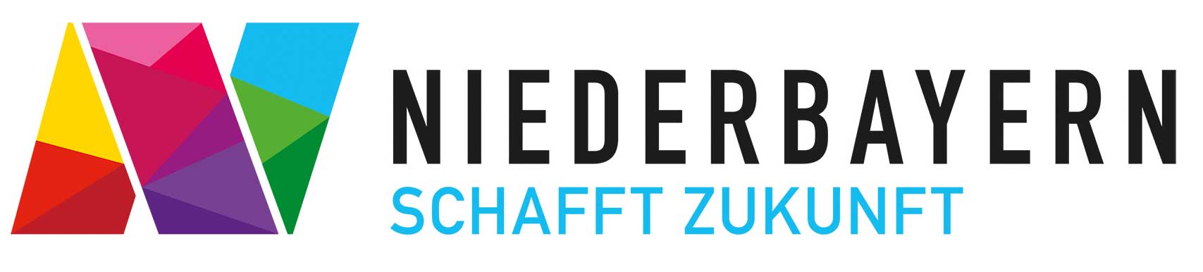 Logo Niederbayern schafft Zukunft (Grafik: Bezirk Niederbayern)