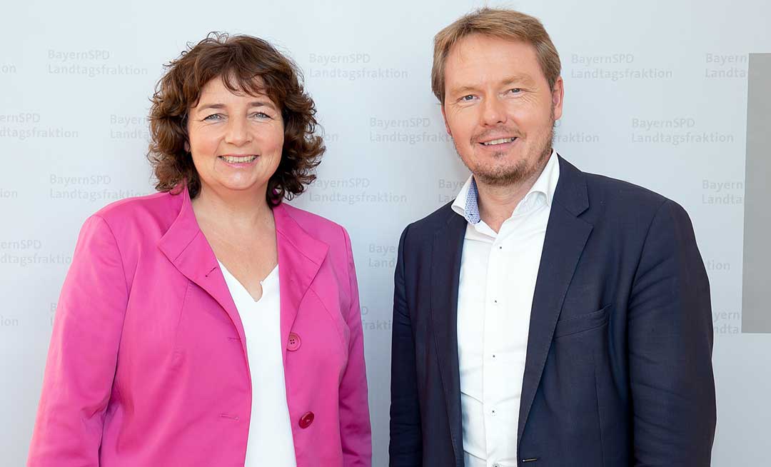 Die niederbayerischen SPD-Landtagsabgordneten Ruth Müller und Christian Flisek setzen sich für die Fortführung der Förderung der niederbayerischen Gemeinden ein (Foto: SPD-Niederbayern)