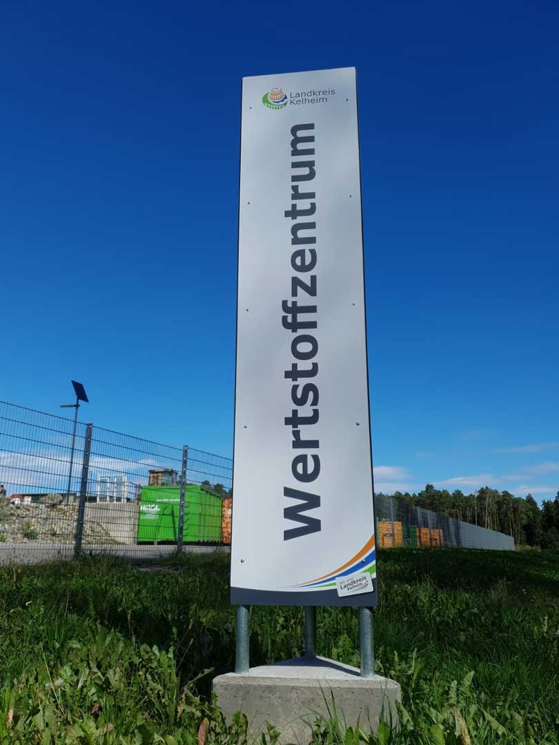 Wertstoffzentrum Arnhofen (Foto: Franziska Wenisch)