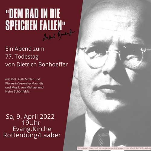 Plakat "Dem Rad in die Speichen fallen" (Foto: SPD-Niederbayern)