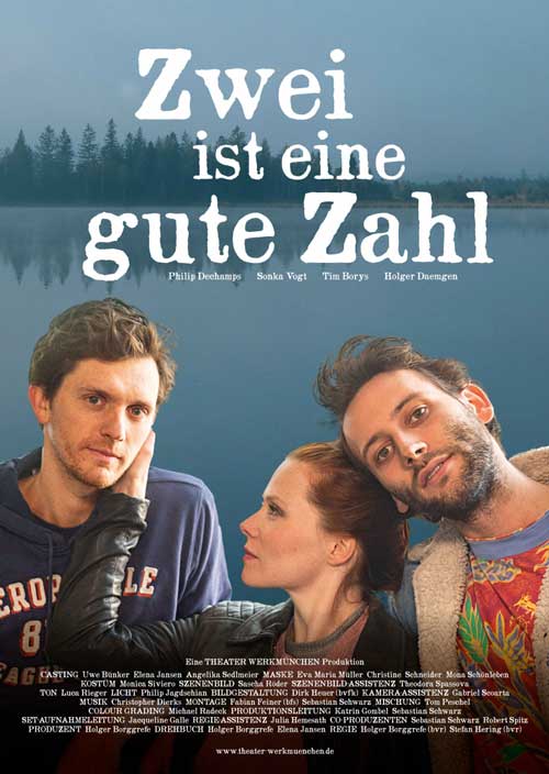 Plakat zum Film "Zwei ist eine gute Zahl" (Foto/Grafik: Theater-Werk München)