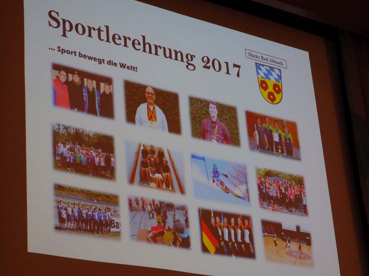 Sportlerehrung Bad Abbach 2017 (Foto: br-medienagentur)