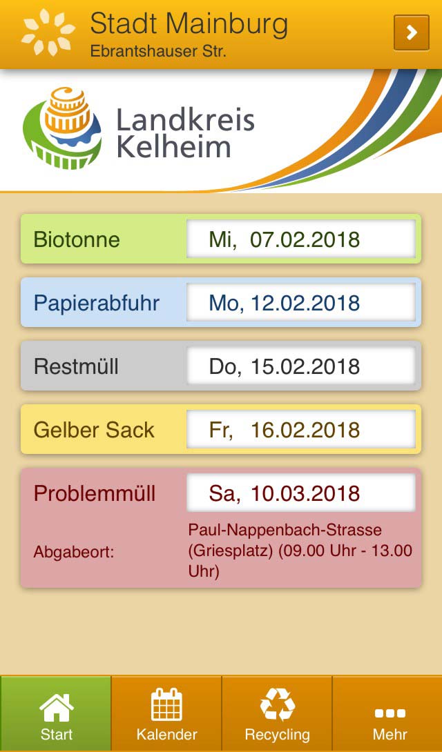 Die App ist für den gesamten Landkreis Kelheim anwendbar, wie hier zum Beispiel für Mainburg (Foto: Landratsamt Kelheim)