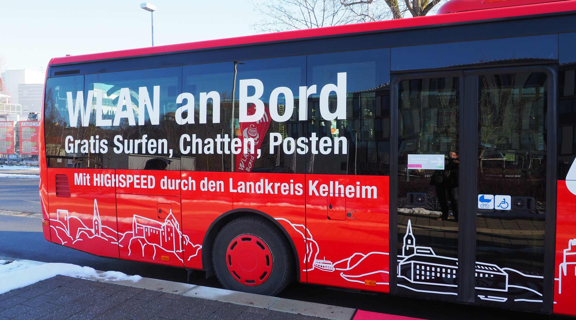 Mit W-Lan an Bord sind nun 30 Busse im Linienverkehr der VLK und RBO ausgestattet worden (Foto: br-medienagentur)