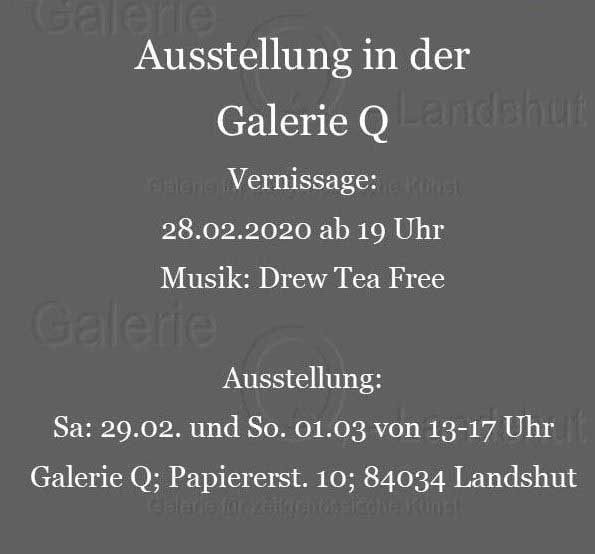 Ausstellungseröffnung Galerie Q (Grafik/Foto: SPD-Landshut)