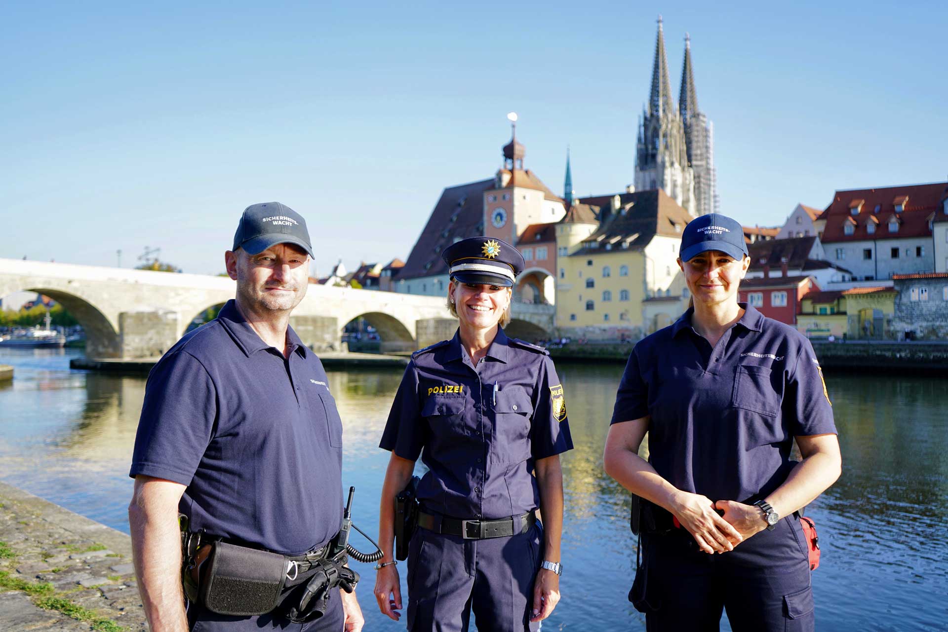 Die Polizei Oberpfalz unterstützt Forschungsprojekt der Uni Regensburg zur Sicherheitswacht (Foto: Polizeipräsidium Oberpfalz/tw)