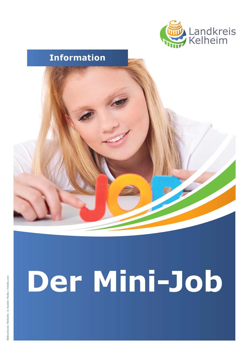 Titelseite der Broschüre über Mini-Jobs (Foto: Landratsamt Kelheim)