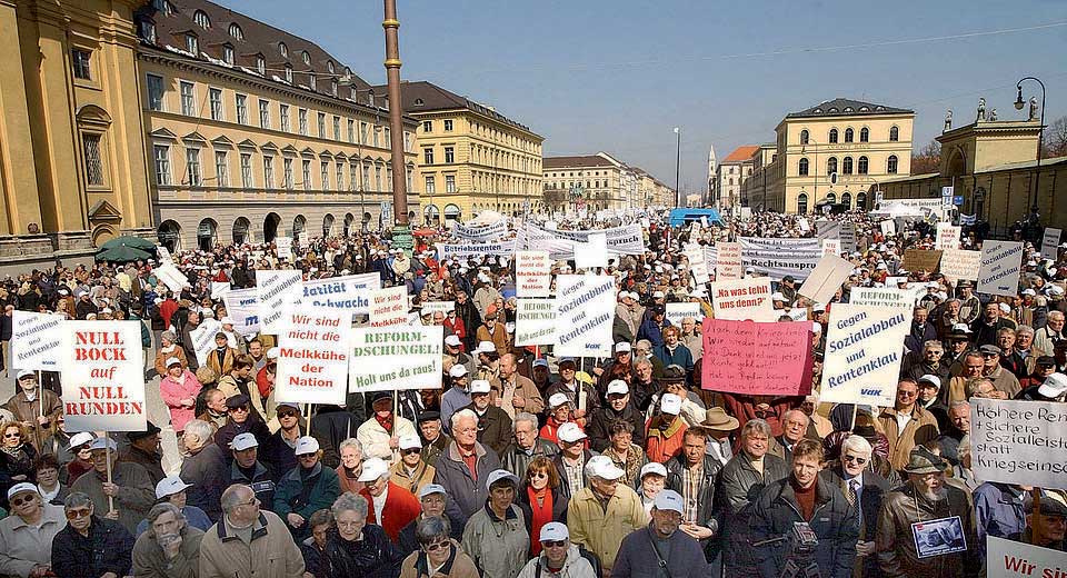 Großdemonstration des VDK - Archivfoto - (Foto: VDK)