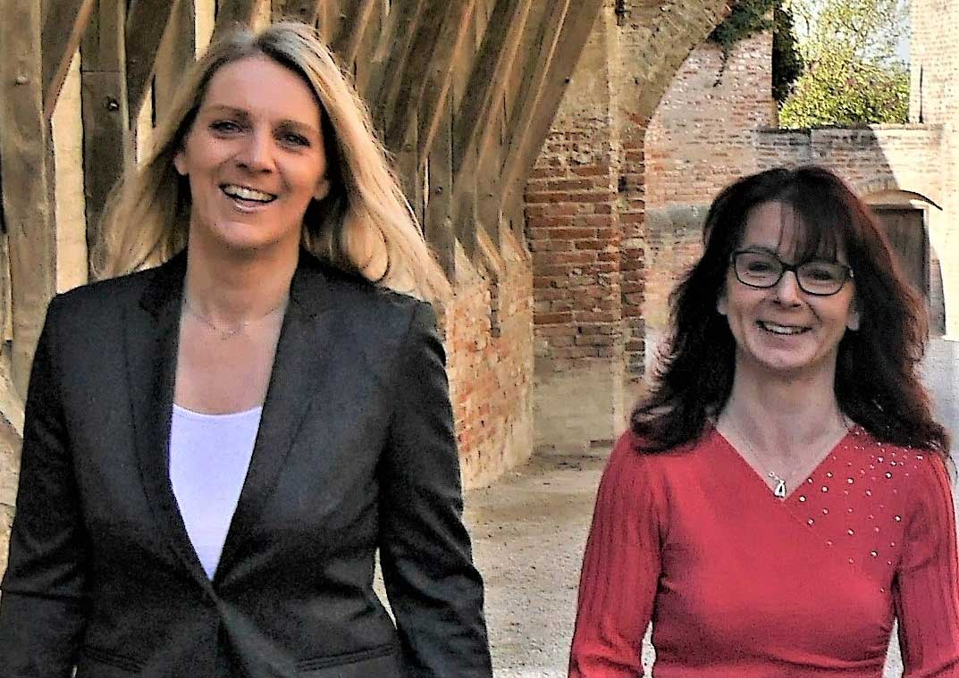 Patricia Steinberger und Anja König SPD-Stadträtinnen des Landshuter Stadtrates (Foto: SPD-Landshut)