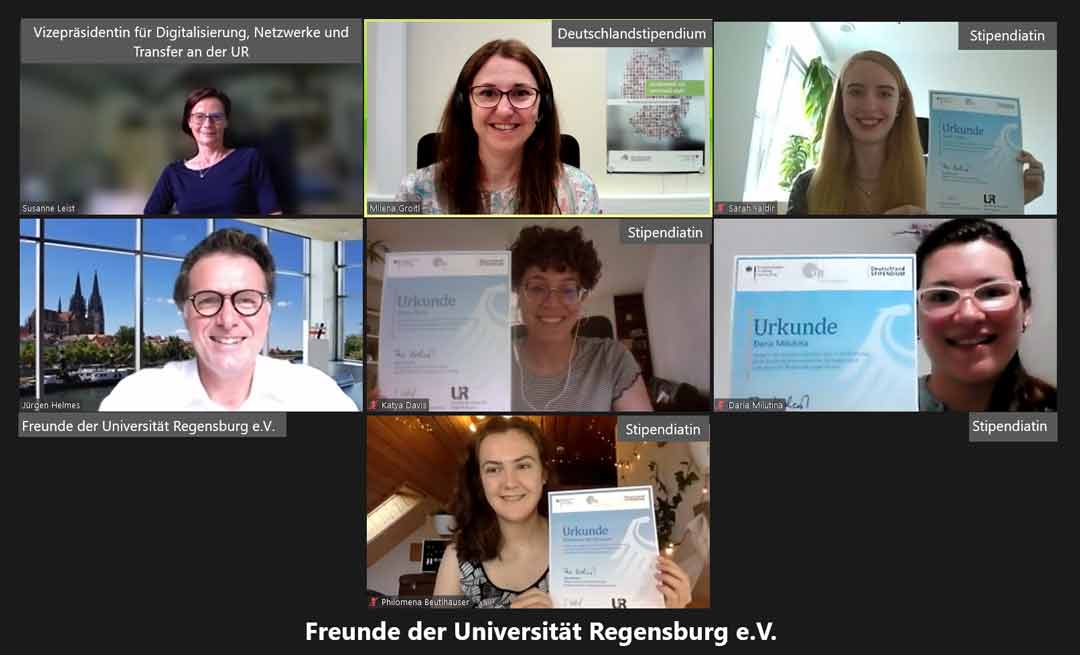 Auch der Freunde der Universität e.V. ist Förderer der Deutschlandstipendien. (Foto: © Deutschlandstipendium/Zoom)