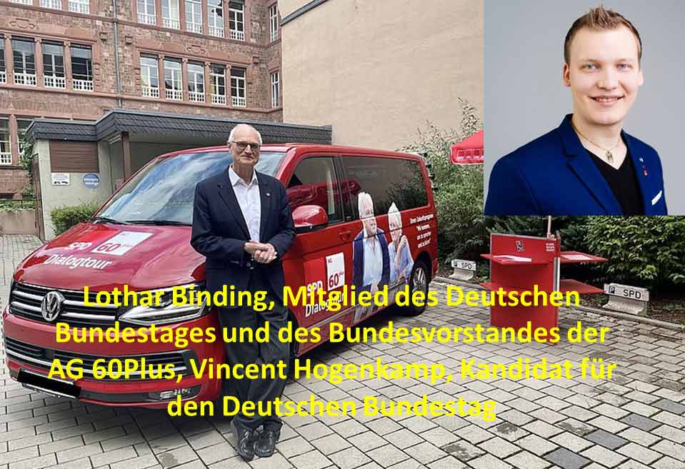 Lothar Binding und Vincent Hogenkamp (Foto: SPD-Landshut)
