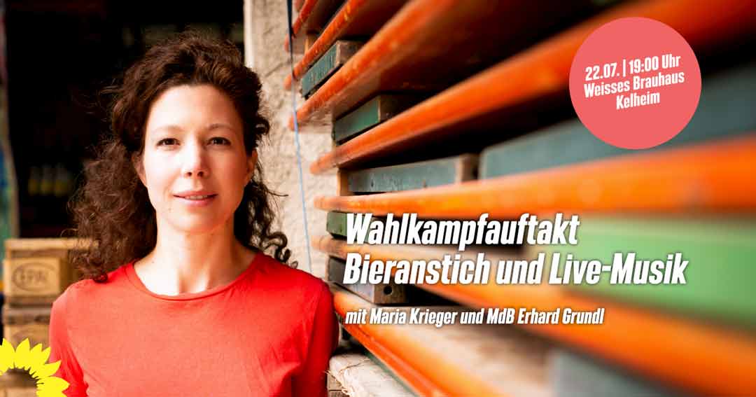 Maria Krieger, Kandidatin des Wahlkreises Landshut-Landkreis Kelheim (Foto: Bündnis90/Die Grünen)