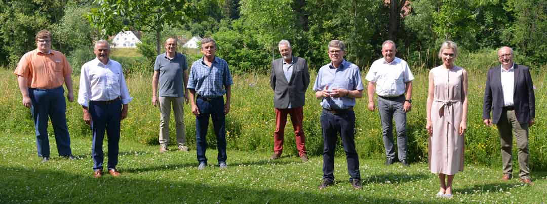 Die Mitglieder des Vergabegremiums für den Inklusionspreis (Foto: Heike Huber/Landratsamt Kelheim)
