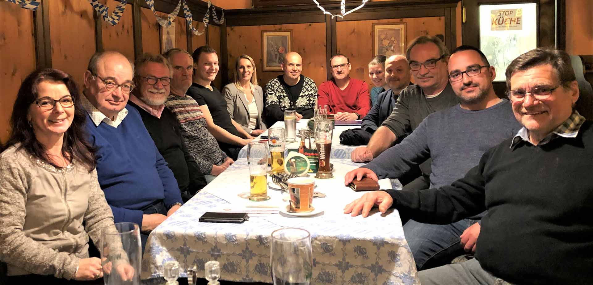Der Vorstand des SPD-Stadtverbandes Landshut im März 2019 (Foto: SPD-Landshut)