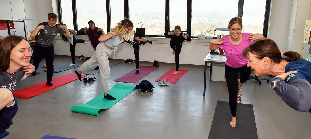 Workshop „Yoga“ (Foto: Georg Kluge)
