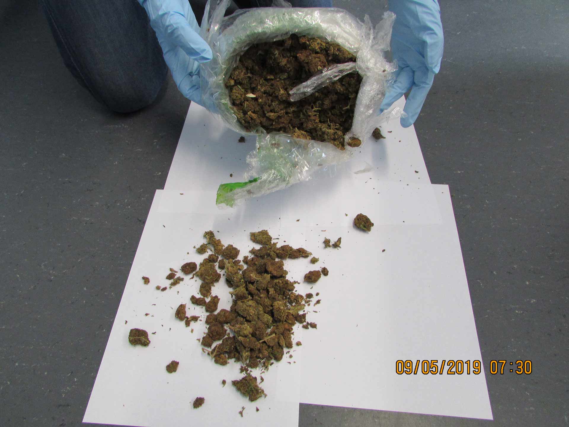 Das gefundene Marihuana (Foto: Polizeipräsidium Niederbayern)