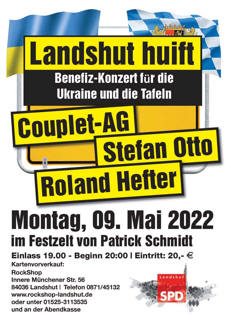 LA huift Plakat (Grafik: SPD-Landshut)
