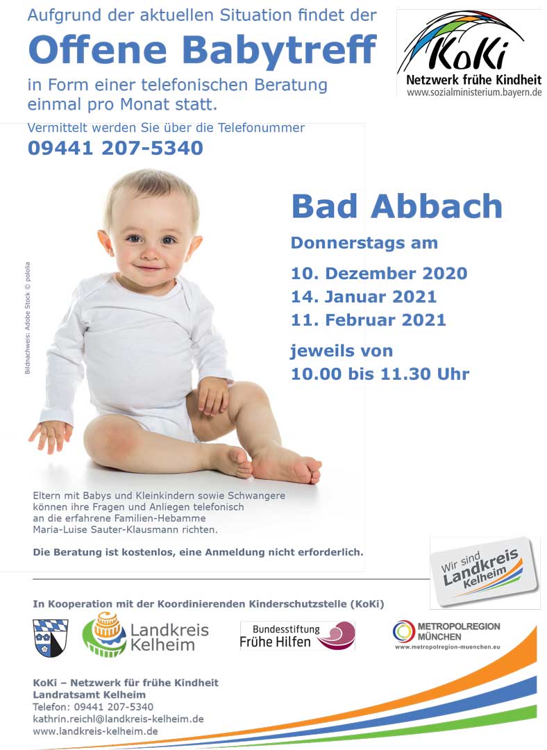 Babytreff Bad Abbach (Foto/Grafik: Landratsamt Kelheim)