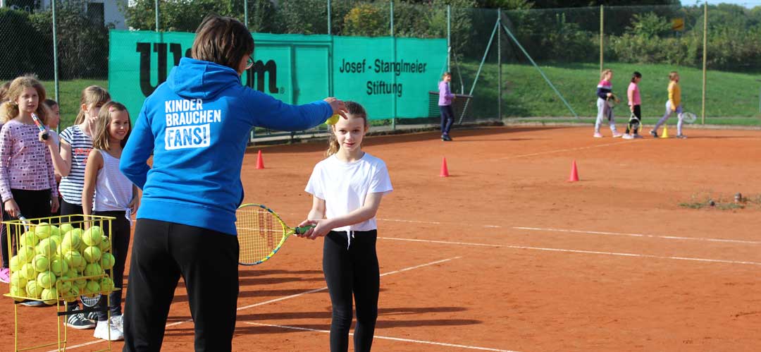 Aber auch Tennis war für die sportliche Betätigung gefragt (Foto: Ingo Knott/Stadt Abensberg)
