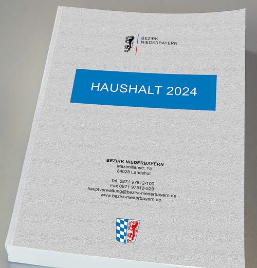 Symbolbild Haushalt 2024 (Foto: Bezirk Niederbayern)