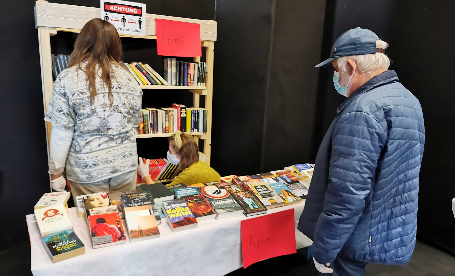 Und deswegen wird der Bücherflohmarkt am 11. Oktober nochmals veranstaltet (Foto: Hans Schmid)