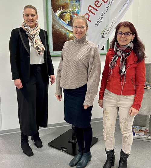 v.l.: Patricia Steinberger, Dr. Sandra Aschenbrenner sowie Anja König (Foto: SPD-Landshut)