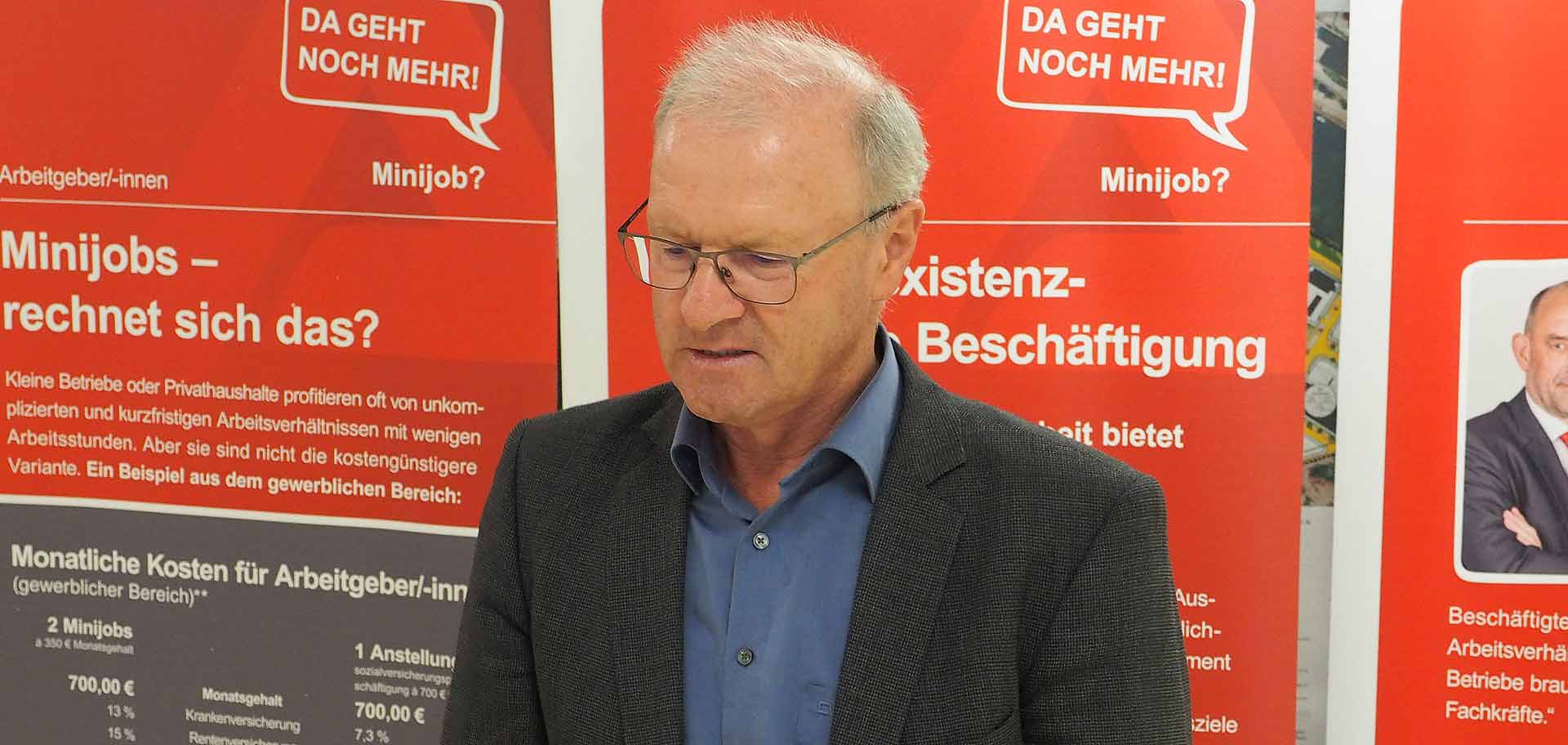 Michael Sturm, Geschäftsführer des Job-Centers des Landkreises Kelheim in Abensberg (Foto: br-medienagentur)