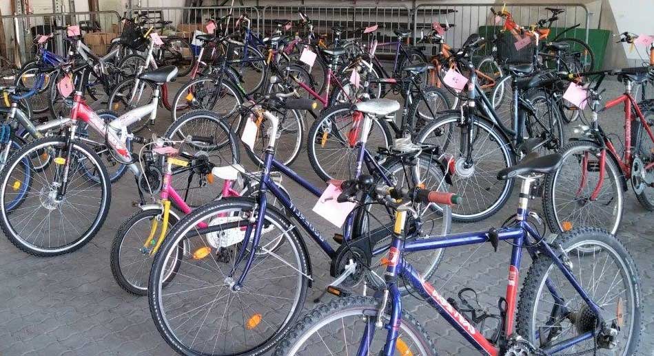 Auch in diesem Jahr werden herrenlose Fahrräder versteigert.  (Foto: Böhm/Stadt Kelheim)
