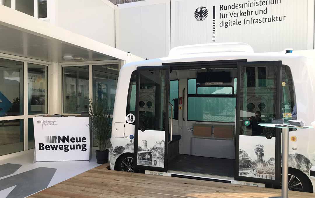 Der Landkreis Kelheim ist im Rahmen des Projekts KelRide auf der IAA Mobility in München vertreten. (Foto: Stefan Grüttner, Landratsamt Kelheim)