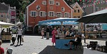 Markt beim Rathaus in Mainburg (Foto:: Stadt Mainburg)