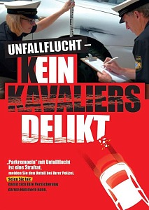 plakat unfallflucht (Foto/Grafik: Polizeipräsidium Oberpfalz)