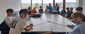 Die Jugendlichen aus Perugia besuchen das Berufliche Schulzentrum in Kelheim (Foto: Roberta D'Aurelio)